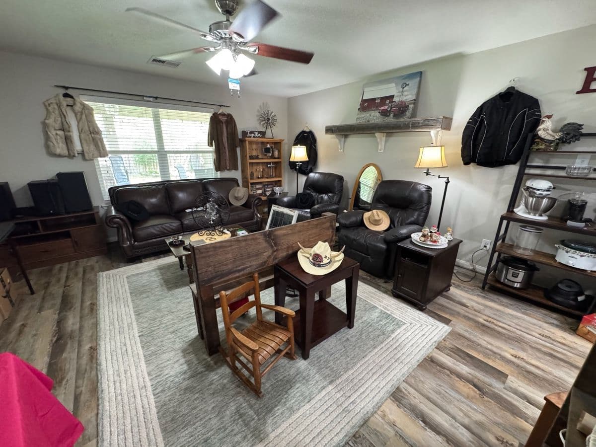 Hockley Cedar Rock Estate Sale: Harley Davidson, Vintage Furs & Texas Football Finds