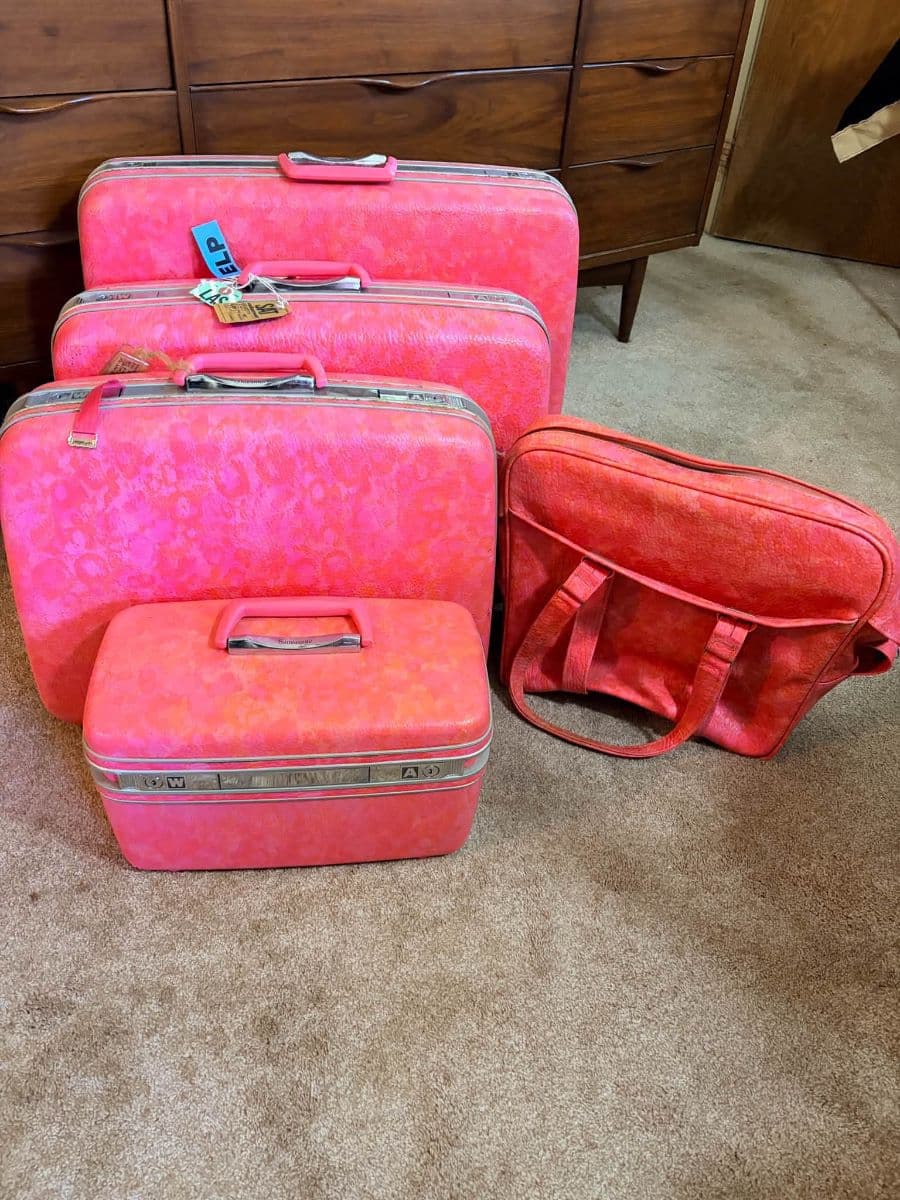 Van Vleck Estate: Samsonite Luggage, China Cabinet, and MCM Finds