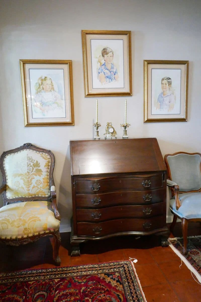 Spring Valley Vintage Home: Chippendale Desk, Piano, Dolls, and China