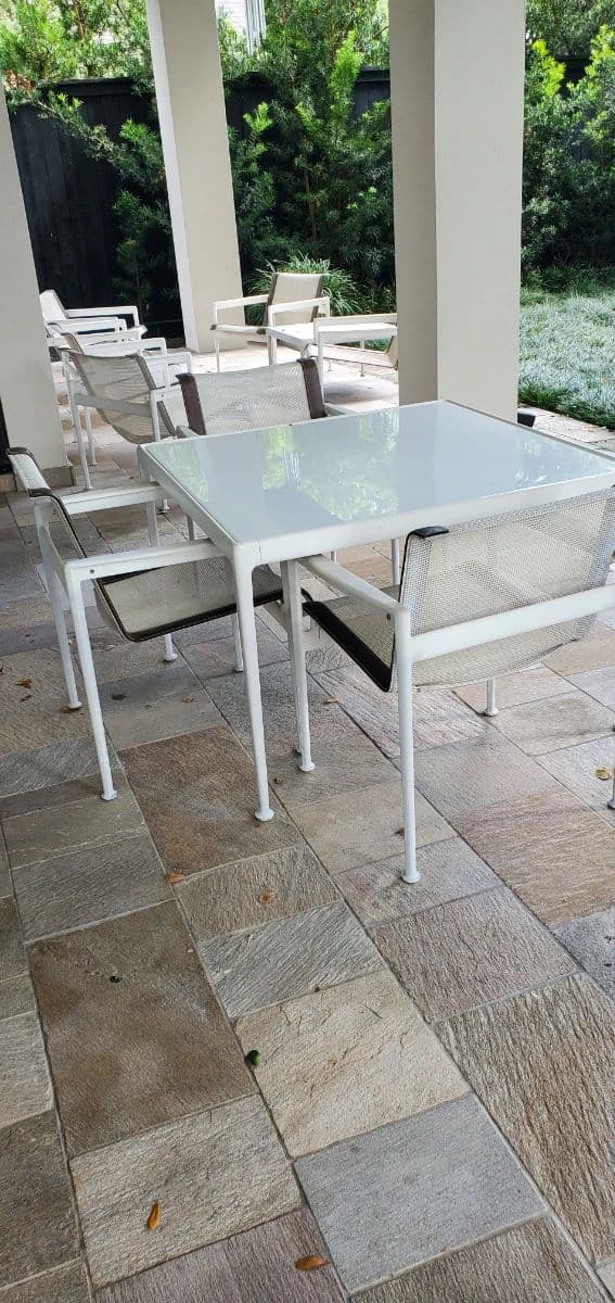 Royden Oaks Designer Estate Sale — Knoll Outdoor Furniture & Lucite Décor