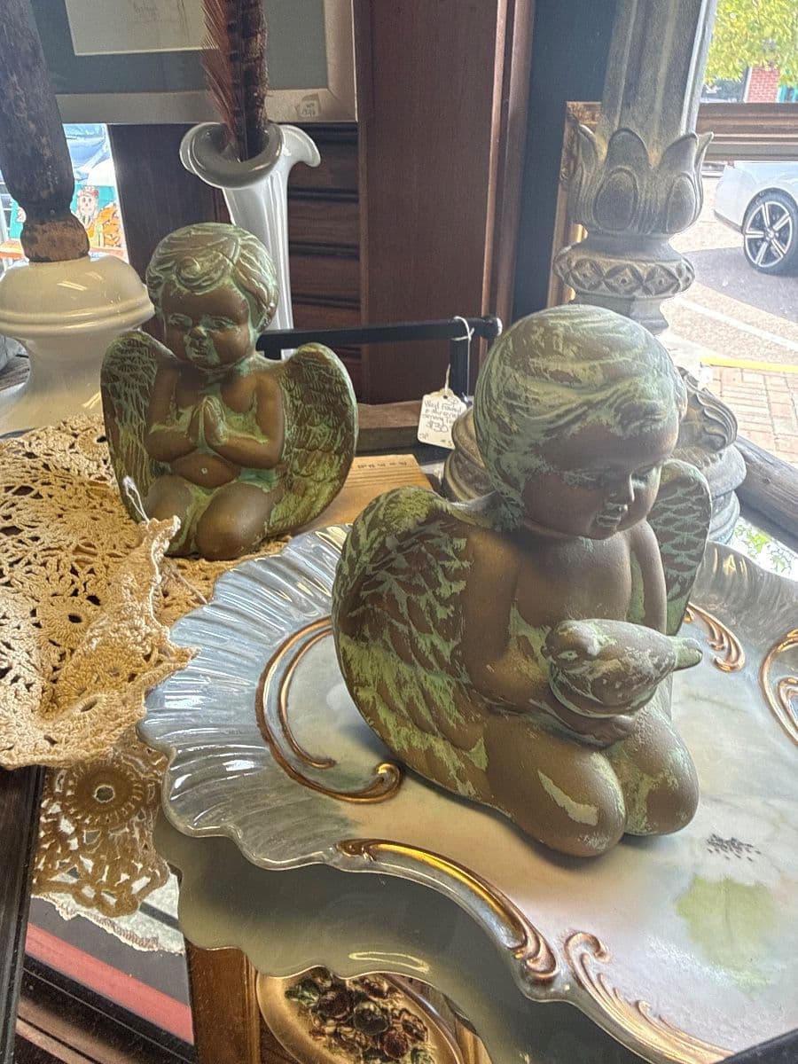 Rosenberg Shop Takeover: Vintage Brass, Pyrex, Oil Paintings & Garden Statuary