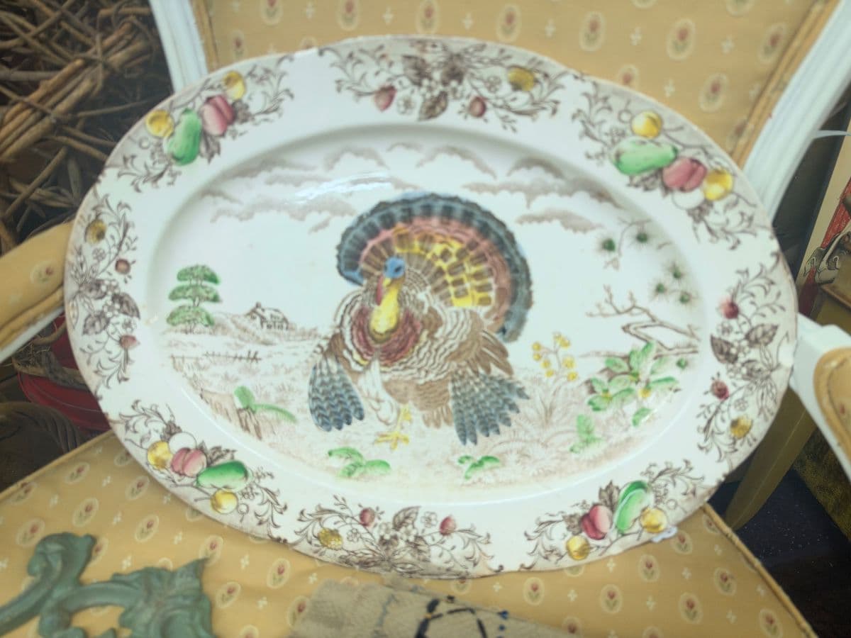 Rosenberg Shop: Vintage Brass, Pyrex, Oils & Cement Statuary