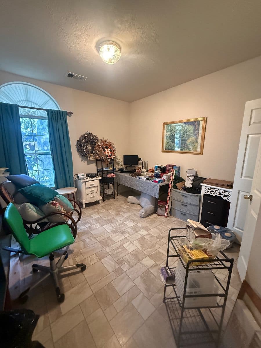 Northwest Houston Sale with Nespresso, G. Harvey Prints, and a Full Tool Bench