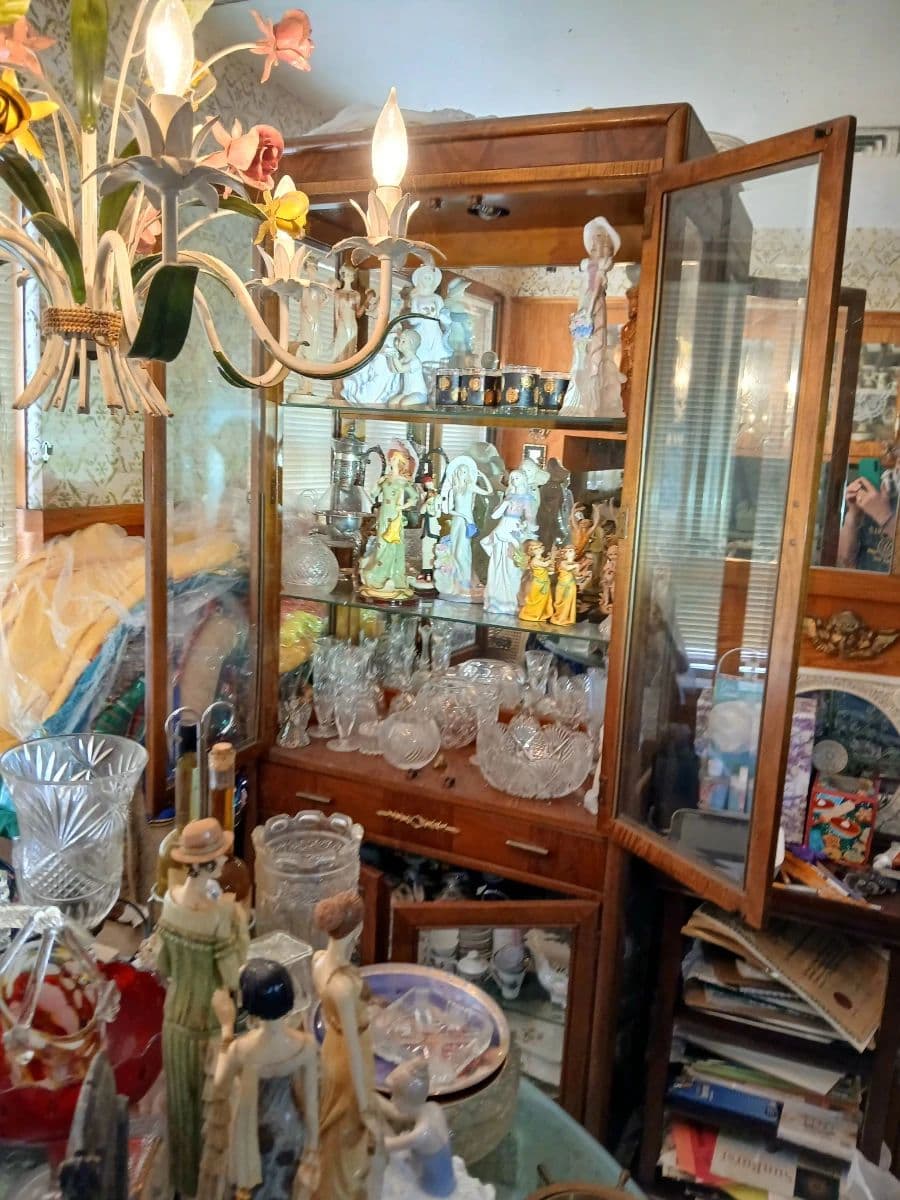 Briargrove Closets and China: Ball Gowns, Crystal, and Garden Benches