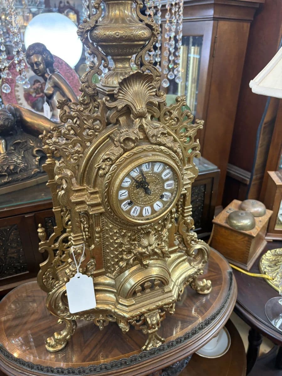 Stafford Antique Shop Sale: Clocks, Art Glass, Jewelry, and Fine China